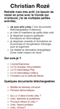 Mobile Screenshot of christian-roze.fr